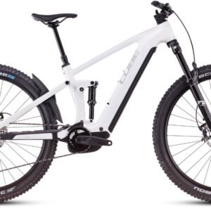 Cube Stereo Hybrid ONE44 EXC 800 metallicwhite´n´black